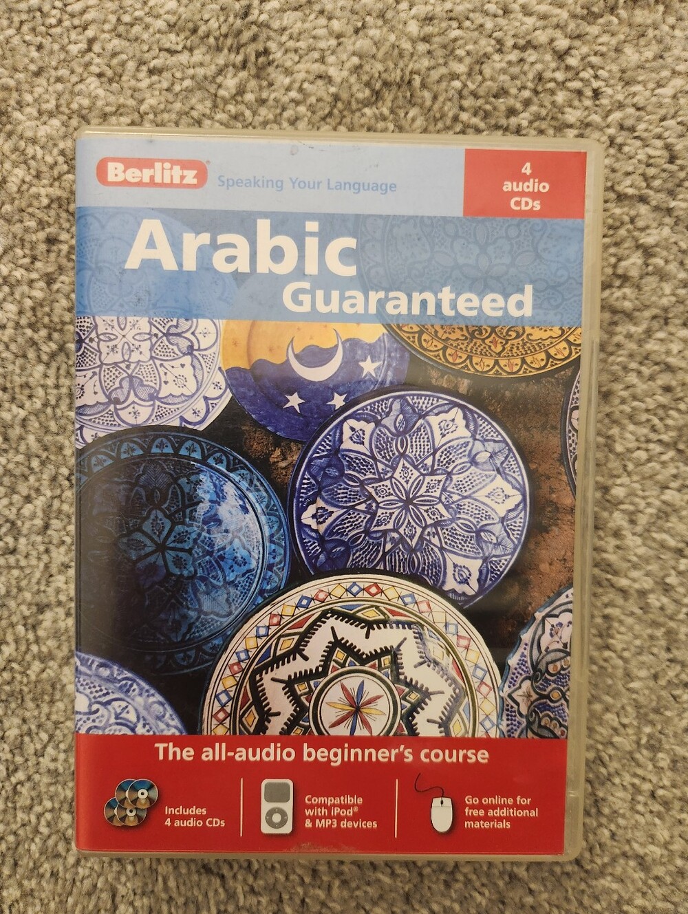 Berlitz Arabic Guaranteed Audio Course - 4 CDs